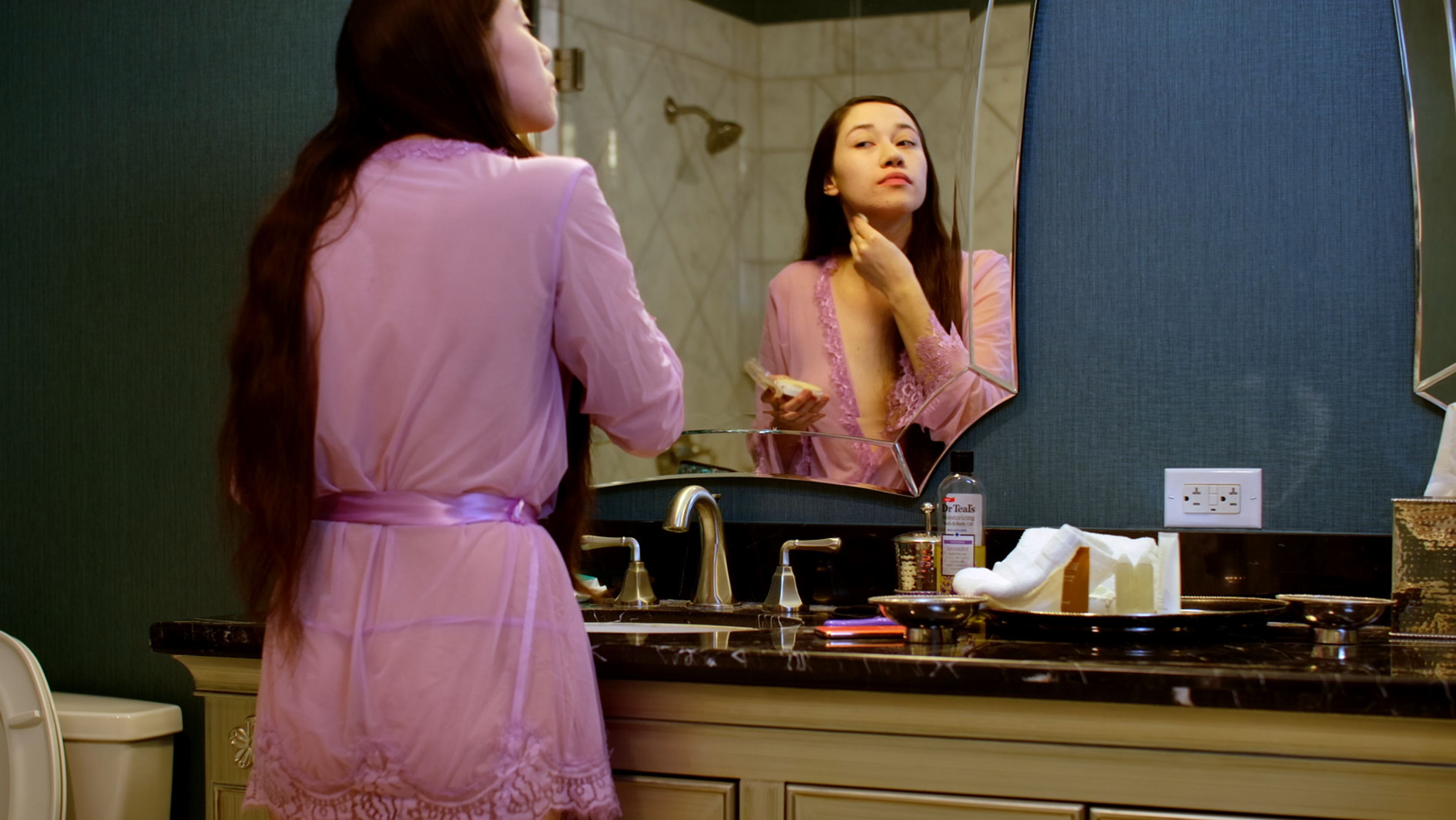 Maria Before Her Uniform in the Morning